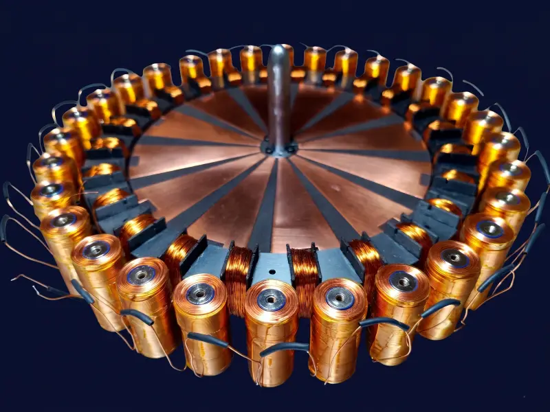 Eternity Antigravity Prototype — Rotational Conductive Mass with Solenoid Ring