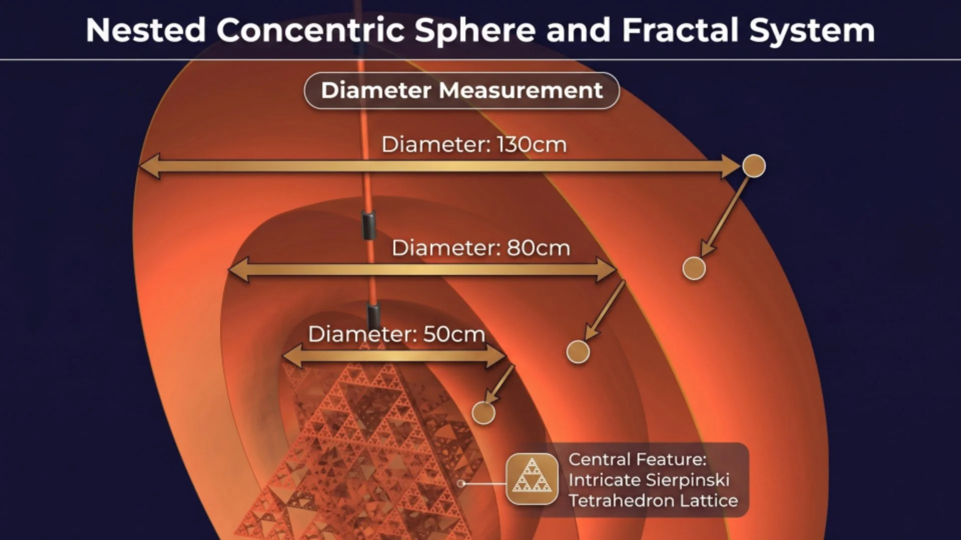 Nested Concentric Sphere and Fractal System